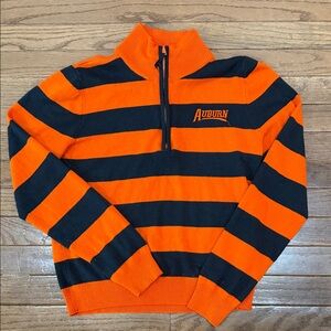 Auburn Collegiate Collection Striped Sweater